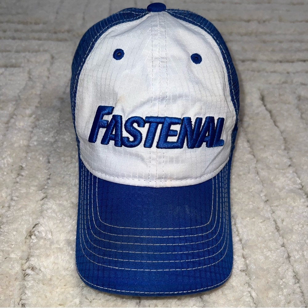Fastenal Blue winter Snapback Baseball Cap Hat Nascar Roush Racing #17